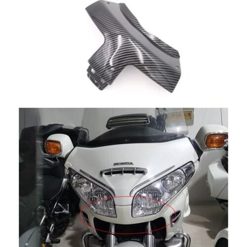 Fairing Cover Cowl For Carbon Fiber Paint ABS Front Lower Nose Headlight Panel For Honda Goldwing GL1800 2001 - 2013