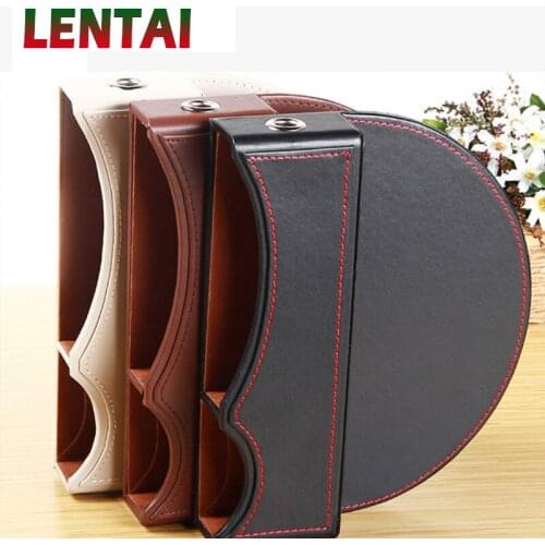LENTAI For Peugeot 206 307 407 308 207 508 3008 2017 208 2008 Citroen c4 c5 c3 Chery 1PC Auto Car Seat Gap Box Armrest Organizer