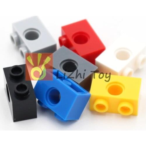Lizhi Technic 3700 Brick 1x2 with Hole Thick Bricks Model Building Blocks Technic Parts Compatible Accessories Mechanical