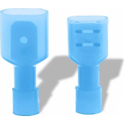 FDFN2-250 +MDFN 2-250 blue NYLON Male Female male electric wire connections Crimp Terminal Connectors