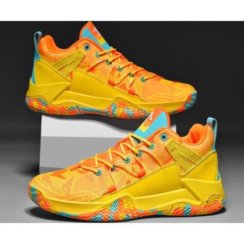 Mens Professional Basketball Shoes, Mens Training Sports Shoes, Basketball Boots, Autumn High-top Non-slip Outdoor Sports Shoes