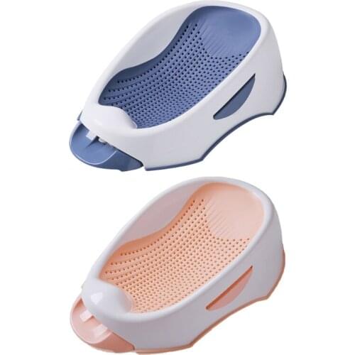 Baby Bath Support Tub Newborn Bathtub Lying Bracket Bath Mat Waterproof Non-Slip Bathing Stand 69HE