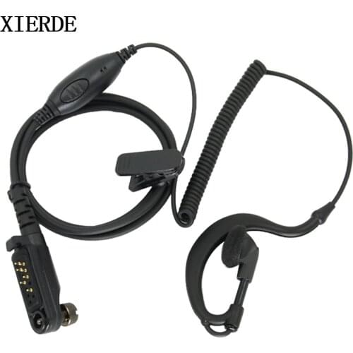 Walkie Talkie Earhook Mic Earpiece Headset for HYT Hytera PD600 PD602 PD605 PD662 PD665 PD680 PD682 PD685 X1P X1E Two Way Radio