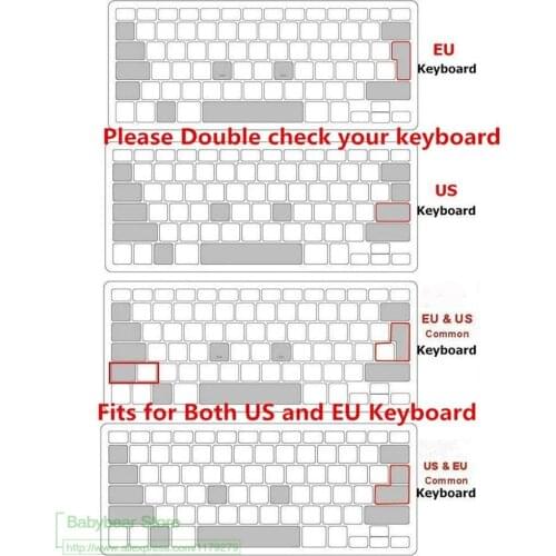 Silicone Skin Keyboard Cover Ableton Live Functional Shortcuts For Macbook Air 13.3 For Old Macbook Pro 13 15 Euro Us