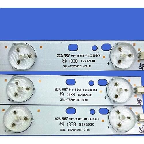 570mm LED backlight strip 7 lamp for 32 inch LCD TV 3BL-T5704101-006B 6V