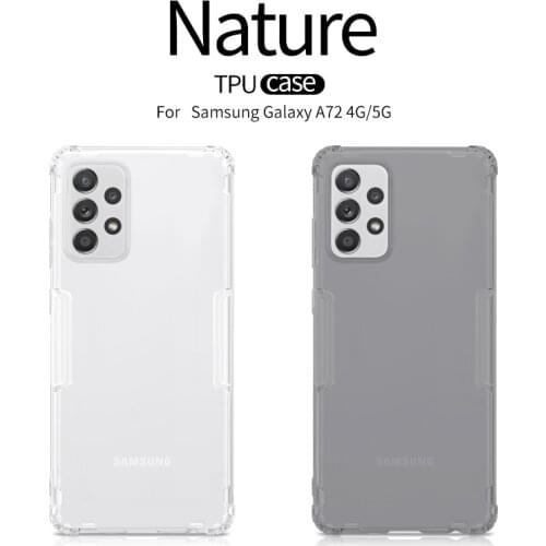 For Samsung Galaxy A72 4G/5G Case Nillkin Nature Series Ultra Thin TPU Case For samsung A72 4G Funda Soft Back Cover