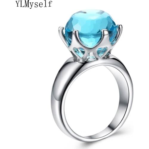 YLMyself Women's Silver Rings