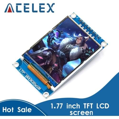 1.77 inch TFT LCD screen 128*160 1.77 TFTSPI TFT color screen module serial port module