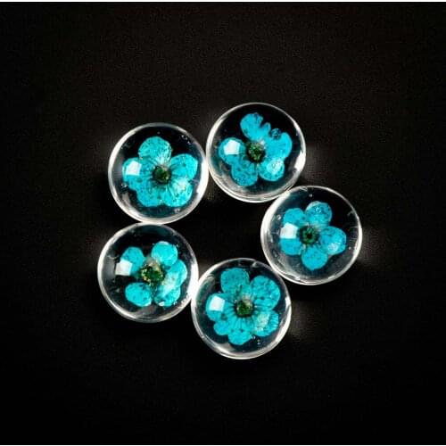 16# No-Hook Hand-made Flower Glass Bead Beading For DIY Earrings Bracelet Choker Necklace Jewelry Making Beads #IZ217