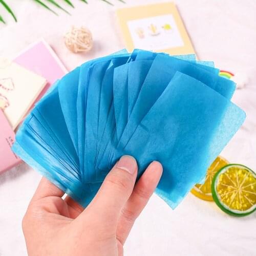 50 Sheets/Pack Oil Control Film Makeup Facial Face Clean Oil Absorbing Blotting Papers Random Pattern Oil Blotting Paper