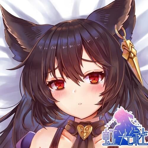 Anime Nia Game GRANBLUE FANTASY Cute Girl Dakimakura Hugging Body Pillow Case Otaku Pillow Cover Gifts 50x160cm