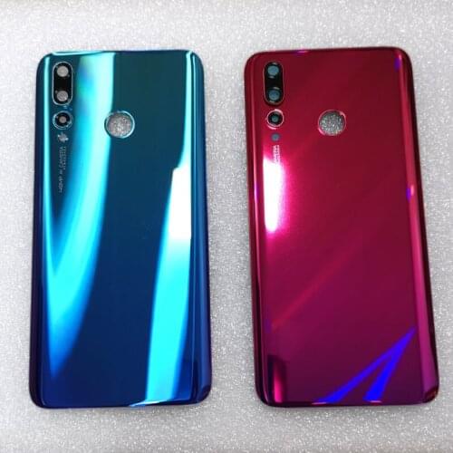 BINYEAE Original 3D Glass Battery Cover For Huawei Nova 4 Rear Housing Back Case With Camera Lens + Logo