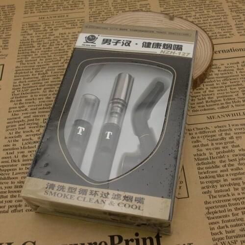 Cleaning Type Circulating Filter Cigarette Holder Small Pipe Set Smoking Accessories for Weed Regalos Para Hombre Originales