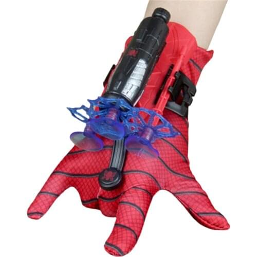 Kids Plastic Cosplay Glove Hero Launcher Wrist Toy Set Funny Childrens Educational Toy Gift