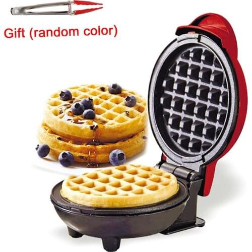 Mini electric Waffles Maker Cake Pan Kitchen Baking Dish No-Stick Baking Pan Egg Cake Oven Pan Eggette Machine Mini Waffle Pot