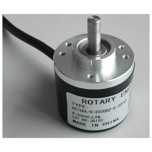Incremental encoder ROTARY ENCODER ACT38A / 6-2000BZ-8-30FG2 8-30VDC
