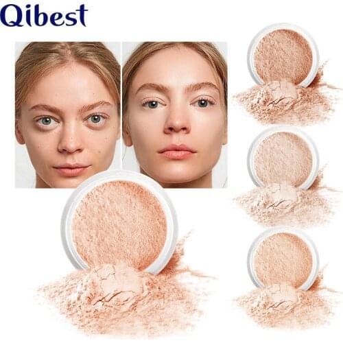 Concealer Loose Powder Face Foundation long-lasting oil control concealer Makeup contouring Waterproof Makeup Powder Cosmetic