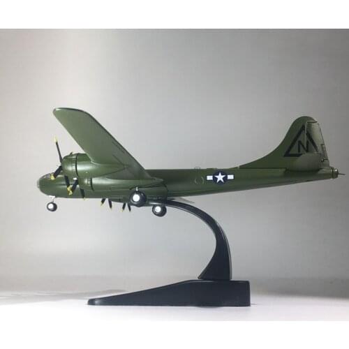 Diecast 1/144 Scale B29 USA Army Heavy Bomber B-29 Military Plane Aircraft Airplane Metal Model Display Collection Ornaments