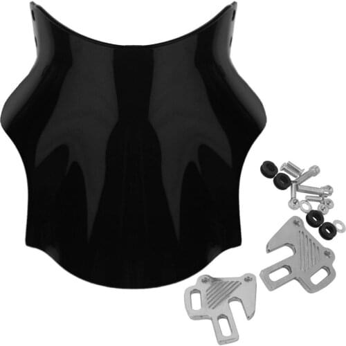 Windscreen Windshield With Screws For Black HONDA CB400 Front Protector CB-400