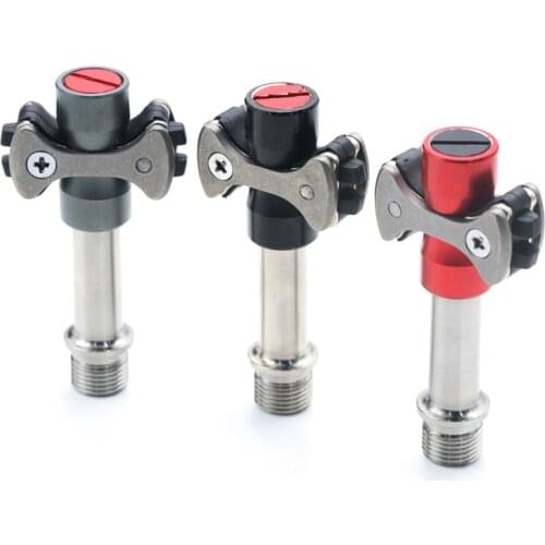 2018 NEW Road Riding Pedals with Full Titanium Axles Ultralight 144g 3 Bearing Pedal for Speedplay Zero Pave Action DH