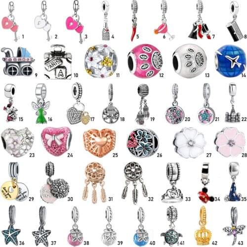 New Free Shipping Flower Pepper wallet Pendant Diy Bead Fit Original Charms Bracelet Charms Bangle Chains Necklaces Gift