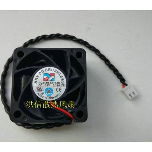 Original 4020 fd2440-s1142d DC24V 0.14a ultra silent cooling fan