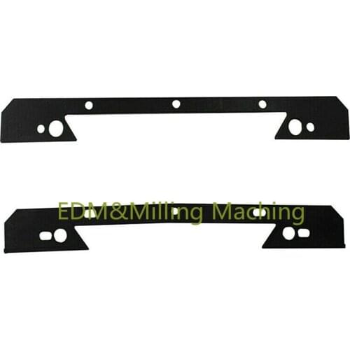 1Set CNC Milling Machine Part Saddle Knee Wiper Plate C044 + C050 For BRIDGEPORT 3# Mill Tool