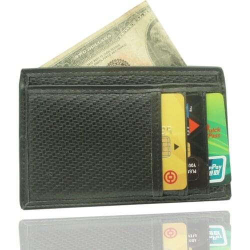 Carbon Fiber PU Driver License Bag PU Credit Cards Holder for Car Driving Documents Card Credit Organizer Purse Wallet for BMW