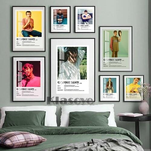 Rex Orange County Jazz Music Singer Poster Music Magazine Canvas Painting Bar Pub Club Wall Stickers Art Print Office Home Decor