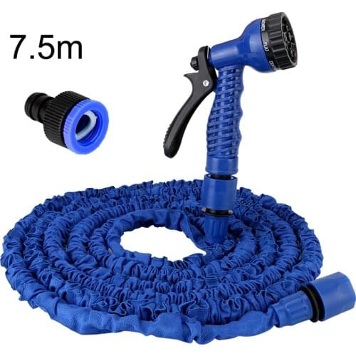 Expandable Water Hose High Pressure 7 Modes Adjustable Water Gun Foam Garden Hose Pipe Cars Garden Washing Hose Sprayer
