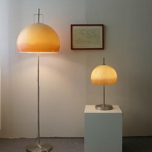 Nordic Vintage Glass Table Lamp Eye Protection Creative Lights for Civil Hotel Hall Bedroom Bedside Living Room Decor Desk Lamps