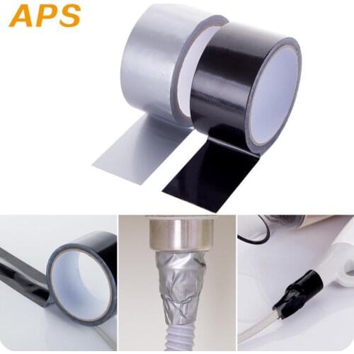 Waterproof Pipe Sealing Tape Professional Leakage Strong Seamless Black Adhesive Sealant Reinforced Repair