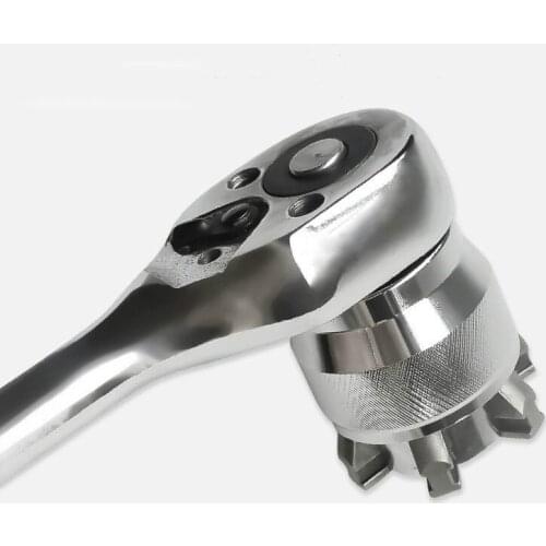 1pc 3/8 inch drive 10-19mm adjustable hex universal socket ratchet socket wrench adapter head wrench sleeve repair tool
