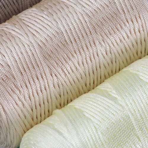 Fine Ice Silk Ice Hemp Bright Silk Hollow Light Body Line Summer Sun Hat Hand Braided Diy Hook Bag Slippers Cushion Wool