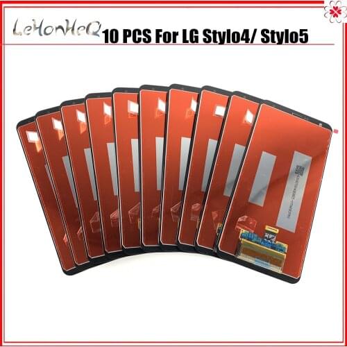 10 Piece/lot For LG Stylo 4/Stylo 5 Q710 Q720 LMQ720MS LCD Display Screen Touch Assembly For LG Stylo4 Stylo5 Display Frame LCD