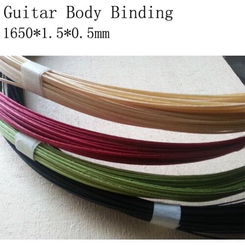 20 Pcs Guitar body Binding Guitar TOP BOARD Decorative line Solid wood of various colors