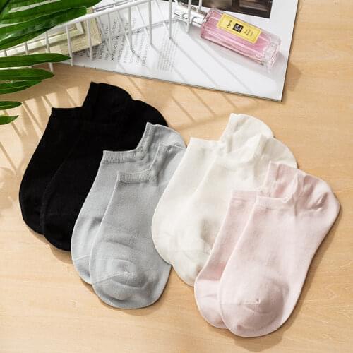3pairs/Lot Silk Socks Women Skin-Friendly Real Silk Women Socks Ankle Seamless Toe Breathable