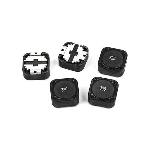 5 Pcs 33UH Shielded Inductance Surface Mounting SMD Power Inductor 12mmx12mmx5mm