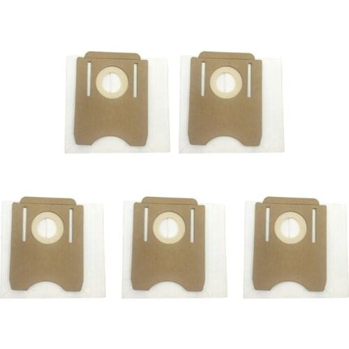 5 Pack Dust Bags For Midea S8 S8+ Robotic Vacuum Cleaner Replacement Attachment Spare Parts Household Cleaning