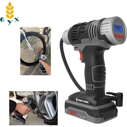 20V car wireless air pump / Handheld portable multifunctional home car dual-purpose high-power electric tire pump
