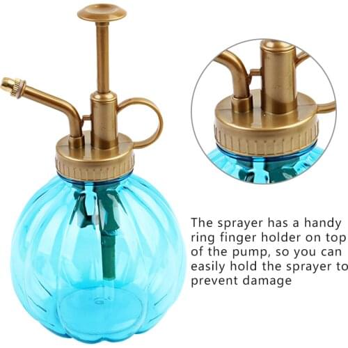 Garden Plant Flower Watering Pot Spray Bottle Gardening Mister Sprayer Retro Planting Kettle Pumpkin Shape Spray Bottle
