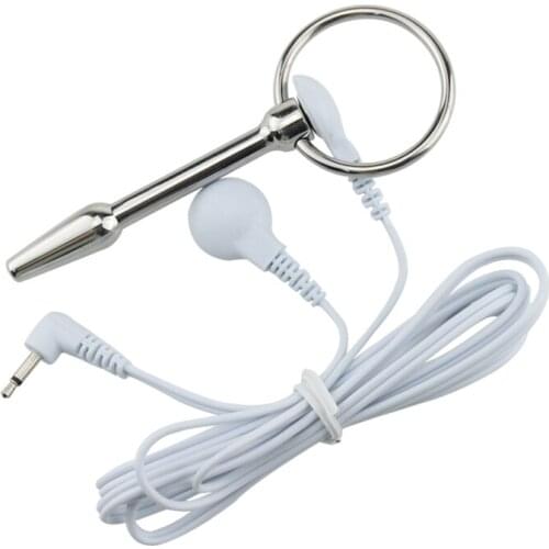 Electro Shock Penis Plug Urethral Catheter Urethra Sex Toy for Men Medical Themed Toys Electrical Stimulation DIY Accessories