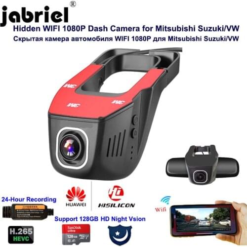 Full HD 1080P Car DVR Camera Dash Cam 24H Night Vision Recorder for mitsubishi lancer outlander asx suzuki swift jimny vitara