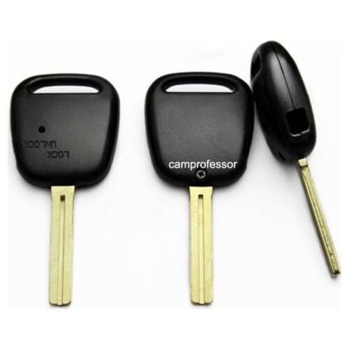 KEYECU 10PCS*New Replace Remote Key Shell Case Fob Side 1Button for Toyota Uncut TOY48