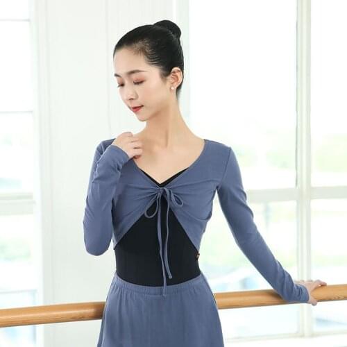 Ballet Dance Wear For Adult 2 Pcs Classical Dance Costume Fairy Ballet Tutu Practice Wear Women Lyrical Dance Skirt Set JL1639