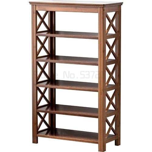 Multi layer shoe rack household door outdoor bamboo solid wood household slipper rack porch shoe cabinet