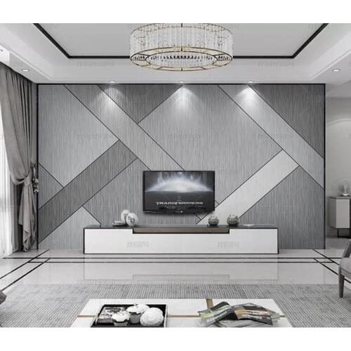 Bacal Custom Mural Wallpaper 3D Stereo Geometry Modern Wall Painting Bar Bedroom Background Wall Decor Wall Papers For Walls 3D