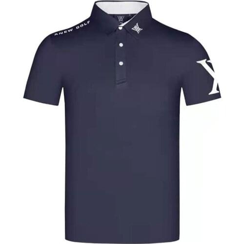 2021 ANEW new golf apparel summer mens golf t-shirt quick-drying breathable casual fashion golf short-sleeved free shipping