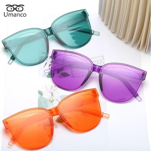 2021 Summer Sunglasses for Men Women Colorful Candy Jelly Clear Sun Glasses Unisex Eyeglasses Male Female Beach Vacation Gift