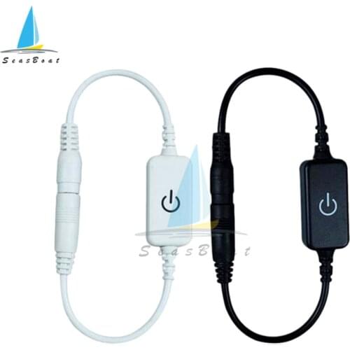 LED Strip Touch Dimmer Brightness Control LED Dimmer Switch 1keys Dimmer 12V-24V Light Switch Adjustment 3528 5050 5630